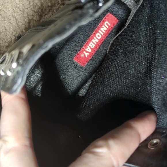 Unionbay Black Combat Booties in Black - Picture 9 of 13